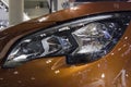 Auto show Ã¢â¬â Peugeot 4008 headlights close-up